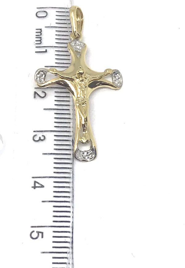 Pingente cruz com cristo 1273-3248